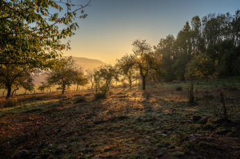 Картинка природа восходы закаты простор