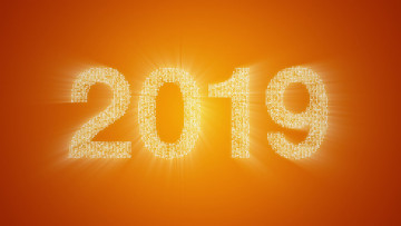 Картинка праздничные -+разное+ новый+год год свечение цифры