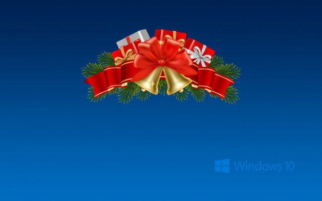 Обои картинки фото компьютеры, windows  10, логотип, фон