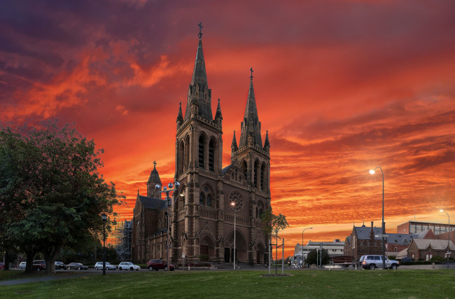 Обои картинки фото города, - католические соборы,  костелы,  аббатства, простор