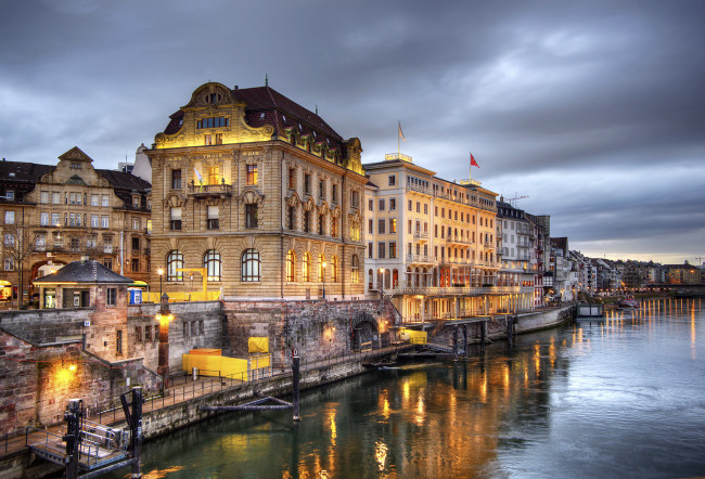 Обои картинки фото basel - switzerland, города, - улицы,  площади,  набережные, простор