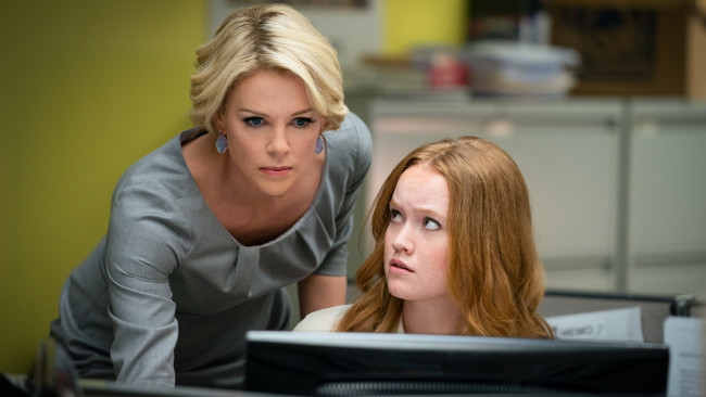 Обои картинки фото bombshell , 2020, кино фильмы, bombshell, биография, кадры, из, фильма, драма, скандал, шарлиз, терон