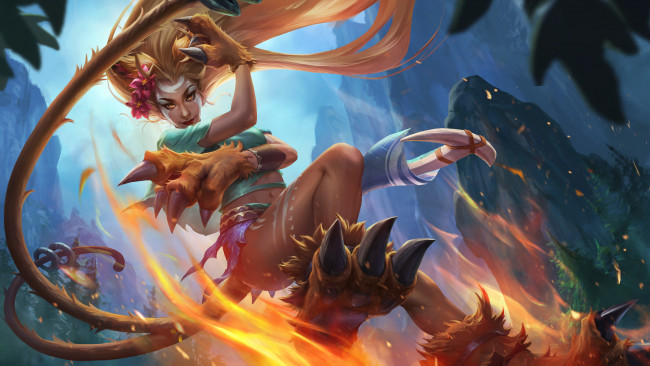 Обои картинки фото видео игры, heroes of newerth, wildcat, heroes, of, newerth