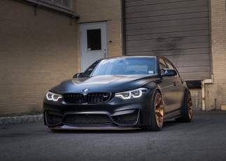 Картинка автомобили bmw black f80 sight led