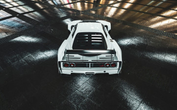 Картинка ferrari+f40+italian+classic автомобили виртуальный+тюнинг ferrari f40 italian classic красивая классная итальянская классика а двигатель просто песня