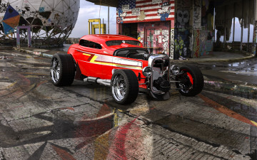 обоя ford coupe zz top eliminator, автомобили, виртуальный тюнинг, ford, coupe, zz, top, eliminator, американская, классика, и, мощь