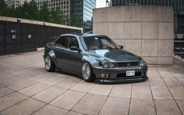 обоя lexus is200 widebody decent bodykit, автомобили, виртуальный тюнинг, lexus, is200, widebody, decent, bodykit