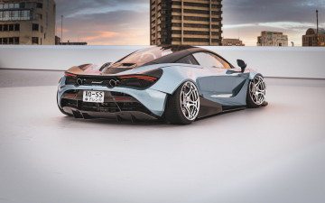 обоя mclaren 720s widebody, автомобили, виртуальный тюнинг, mclaren, 720s, widebody, современная, классика, элегантность, и, мощь