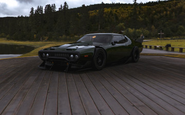 Картинка plymouth+road+runner+gtx автомобили виртуальный+тюнинг plymouth road runner gtx американская классика и мощь