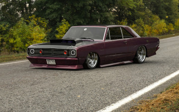 Картинка dodge+dart+slammed автомобили виртуальный+тюнинг dodge dart slammed американская классика и мощь