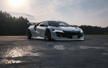 Картинка honda+acura+nsx+widebody автомобили виртуальный+тюнинг honda acura nsx widebody эта девчёнка такую грязь может варить мама мия