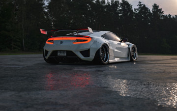 Картинка honda+acura+nsx+widebody автомобили виртуальный+тюнинг honda acura nsx widebody эта девчёнка такую грязь может варить мама мия