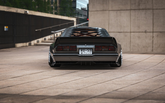 Обои картинки фото ford mustang cobra r, автомобили, виртуальный тюнинг, ford, mustang, cobra, r, американская, классика, и, мощь