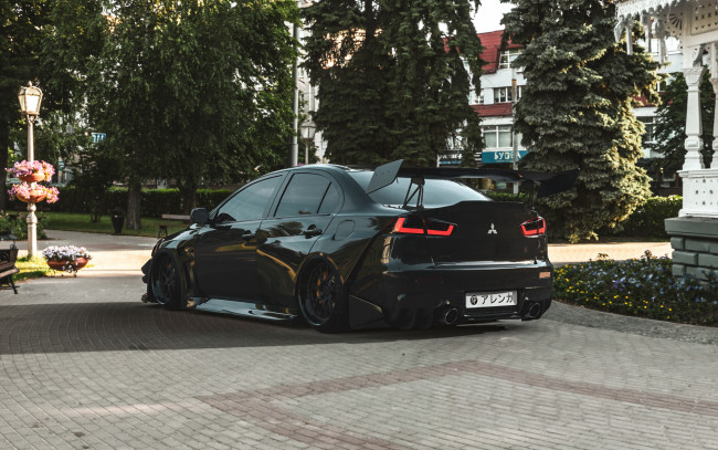 Обои картинки фото mitsubishi motors lancer evolution x widebody, автомобили, виртуальный тюнинг, mitsubishi, motors, lancer, evolution, x, widebody, японское, легендарное, качество, сделанное, на, века