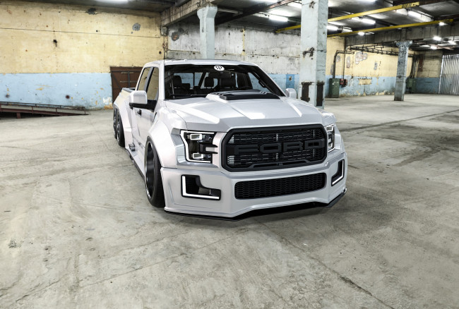 Обои картинки фото ford hennesey velociraptor slammed, автомобили, виртуальный тюнинг, ford, hennesey, velociraptor, slammed, ух, какаую, грязь, он, тварить, умеет, мама, родная