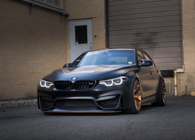 Обои картинки фото автомобили, bmw, black, f80, sight, led