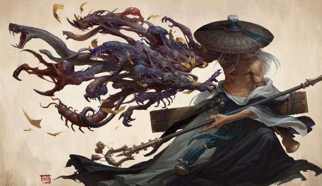 Обои картинки фото фэнтези, маги,  волшебники, шаман