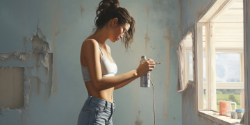 обоя рисованное, люди, нейросети, графика, нейроарт, ai, art, нейронные, сети, рисунки, нейро, искусство