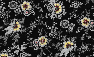 обоя векторная графика, цветы , flowers, цветы, узор