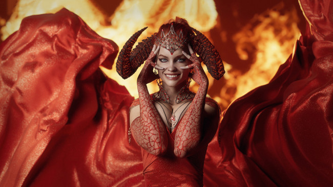 Обои картинки фото 3д графика, фантазия , fantasy, silma, infernal, witch