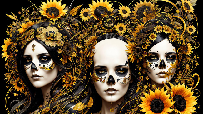 Обои картинки фото фэнтези, девушки, нейросети, графика, нейроарт, ai, art, нейронные, сети, рисунки, нейро, искусство