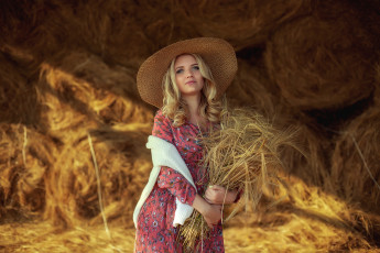 обоя девушки, - блондинки,  светловолосые, девушка