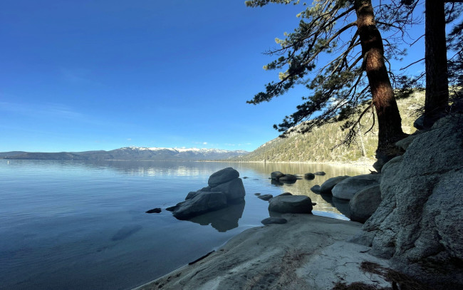 Обои картинки фото lake tahoe, california, природа, реки, озера, lake, tahoe