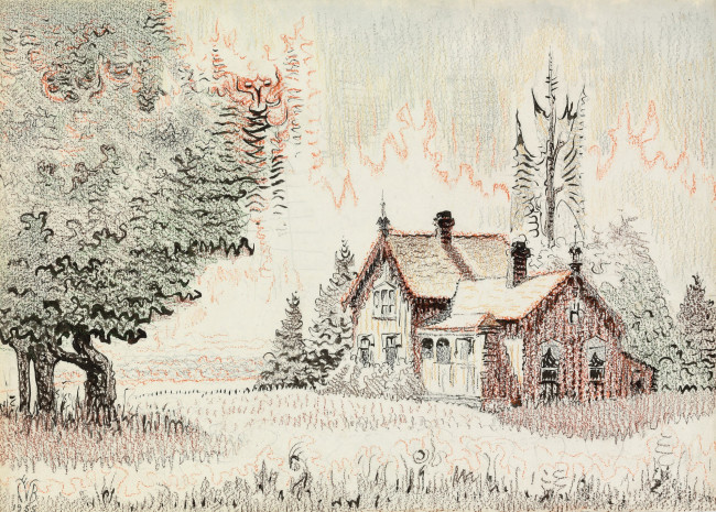 Обои картинки фото рисованное, живопись, пейзаж