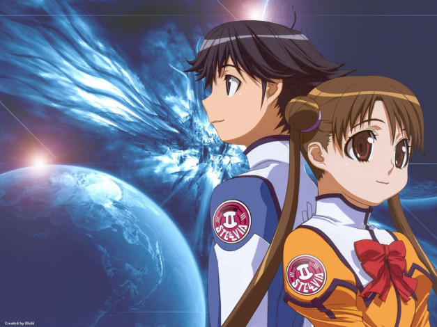 Обои картинки фото аниме, stellvia, of, the, universe