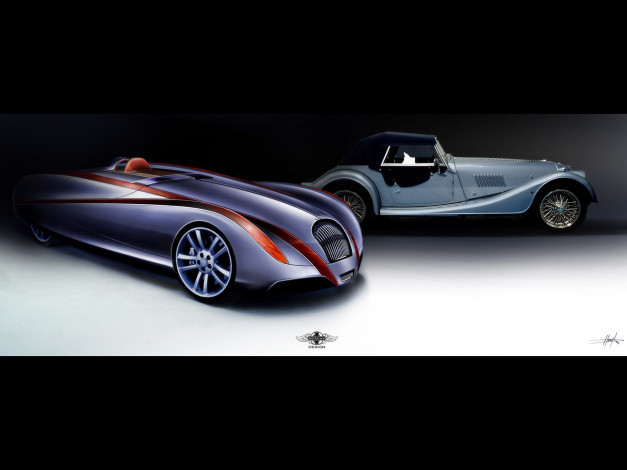 Обои картинки фото автомобили, morgan