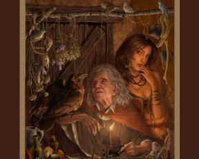 обоя фэнтези, маги