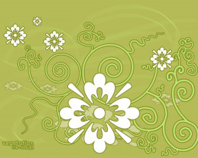 обоя векторная, графика