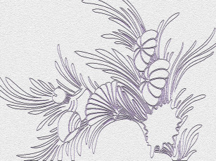 Картинка рисованные цветы