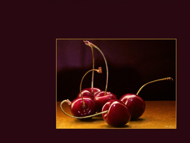 Обои картинки фото еда, вишня, черешня