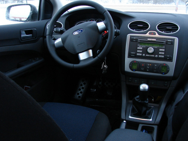 Обои картинки фото ford, focus, universal, ii, автомобили, спидометры, торпедо