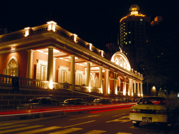 Обои картинки фото города, огни, ночного