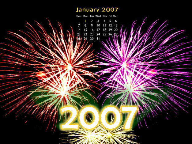 Обои картинки фото Январь, праздничные