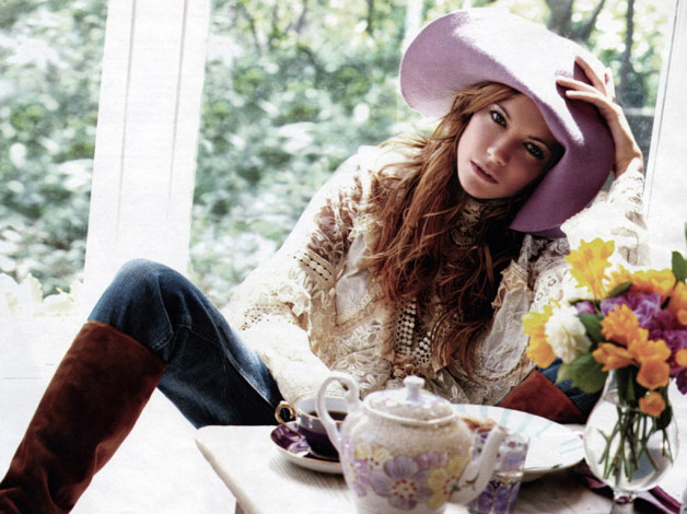 Обои картинки фото Sienna Miller, девушки