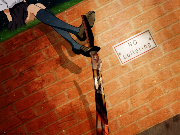 Обои картинки фото аниме, blood 