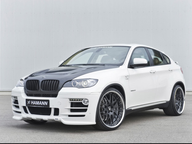 Обои картинки фото 2009, hamann, bmw, x6, автомобили