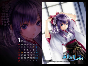 Картинка календари аниме
