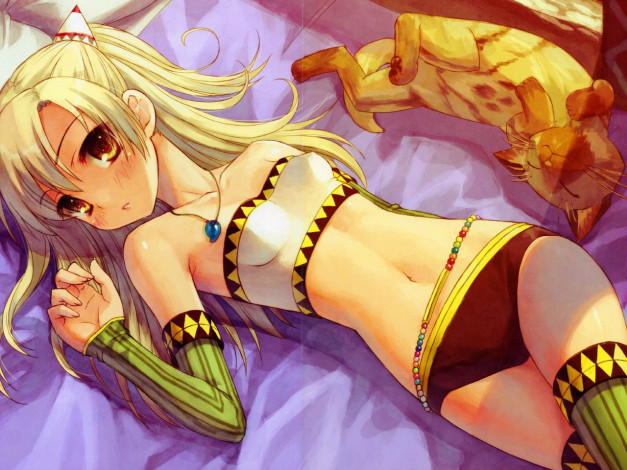 Обои картинки фото аниме, animals