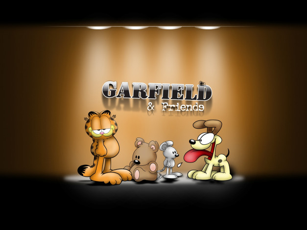 Обои картинки фото мультфильмы, garfield