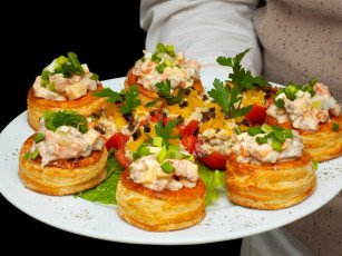 Картинка еда бутерброды гамбургеры канапе