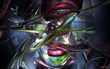 Картинка 3д графика abstract абстракции