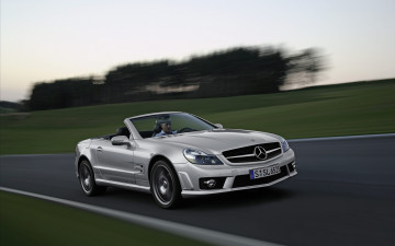 Картинка автомобили mercedes benz sl