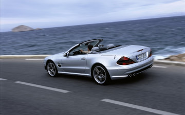 Картинка автомобили mercedes benz sl