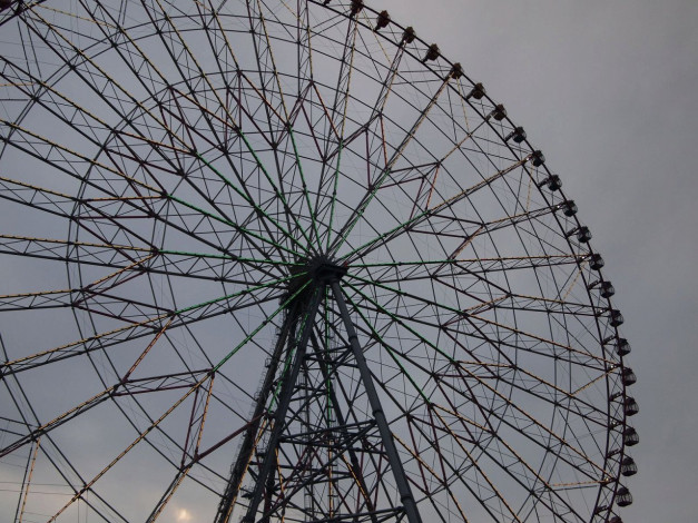 Обои картинки фото разное, карусели, качели, аттракционы