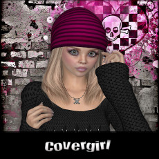 Картинка 3д графика people люди стена взгляд девушка