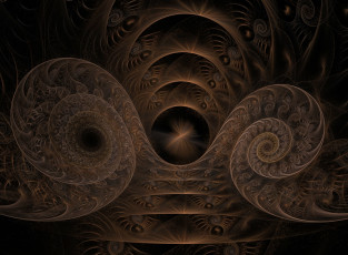 Картинка 3д графика fractal фракталы узор фон фрактал